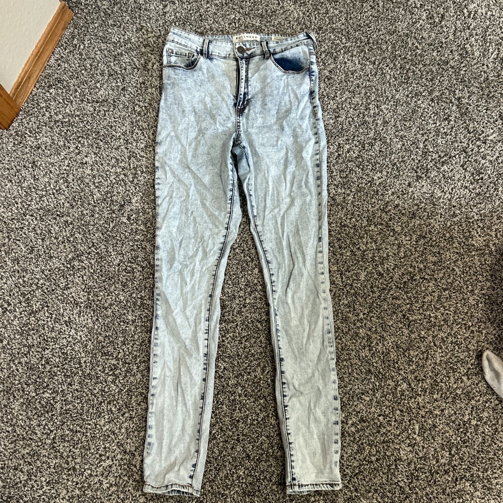 Bullhead Light Blue Women's Skinny Jeans